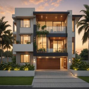 Venthan Builders architecture design in Kumbakonam