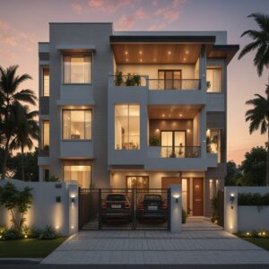 House renovation in Kumbakonam by Venthan Builders