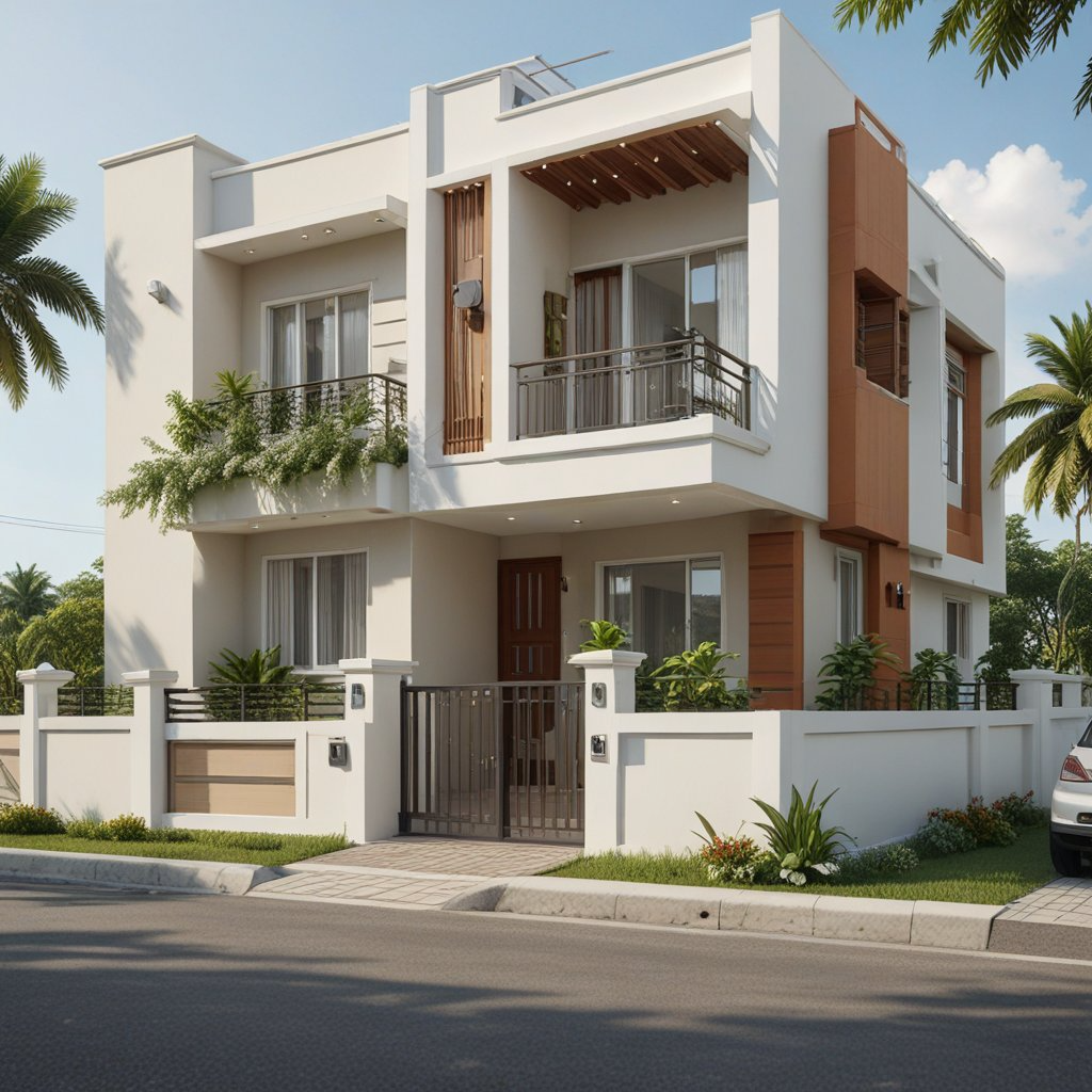 House plastering work in Kumbakonam by Venthan Builders